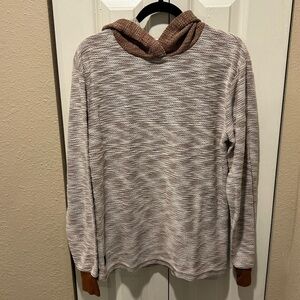Native Youth Textured Hoodie Sweatshirt Men’s , size M